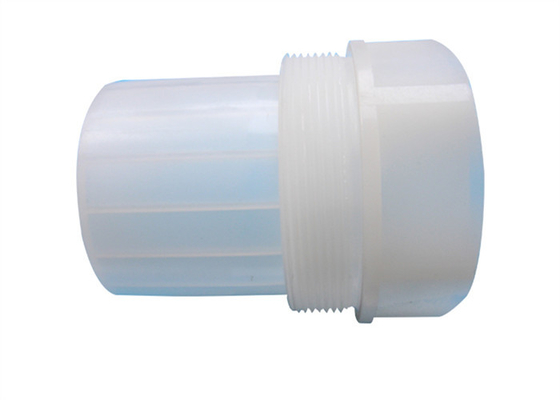 カスタマイズされたサイズを機械で造る白い色PVDFの部品のかいま見PPS PI PTFE PVDFのプラスチック