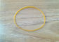 お金のための注文の耐久の輪ゴム/黄色の伸縮性がある輪ゴムOは形づきます